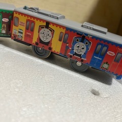 プラレール　機関車トーマス　3両セットの画像