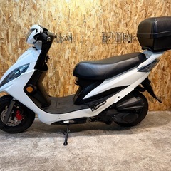 【ワンオーナー買取!!／自賠責R9.10月迄!!🔥🙆🏽】在庫有◎綺麗なKYMCOのGP125iが入庫しました!!の画像