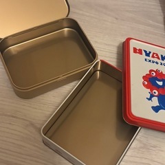 【締切】ディズニー 大阪万博 ミャクミャク　空き缶セットの画像