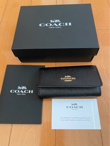 新品　コーチキーケース