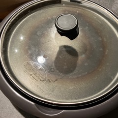 【他商品購入で0円】ホットプレートの画像