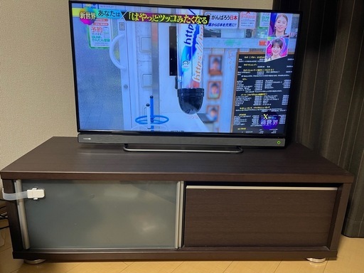 【40V型】東芝 40V30 2016年製 液晶テレビ テレビボード付き