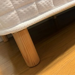 ［3/7まで]足付きマットレス ショートシングルの画像