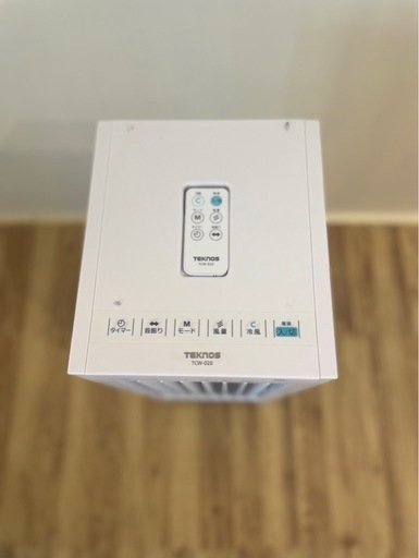 【3月22日までの受取！値段交渉可！即決値引きします！】TEKNOS テクノス TCW-020　リモコン冷風扇風機