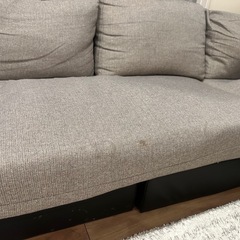 L字3人掛けソファの画像