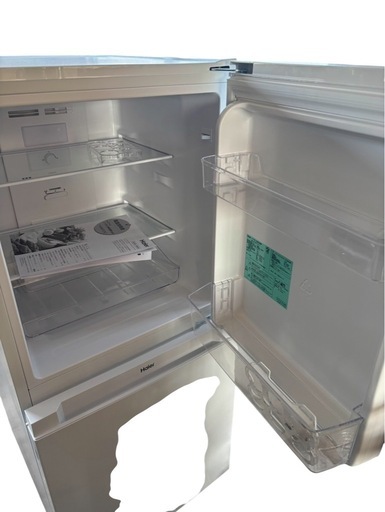 【美品】Haier  ハイアール　冷蔵庫   JR-NF121C  2024年製　1人暮らし用