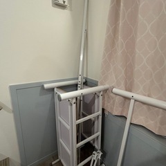 ニトリ ロフトベッド（スチール製）美品／解体済み／白岡市 引き取り限定の画像