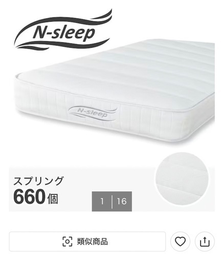 ベッドとマットレス