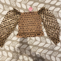 【新品】ドッド柄トップスの画像