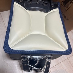 軽量ランドセル A4フラットファイル対応 ブラック×ブルー 男の子　新品の画像