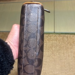 coachの化粧ポーチの画像