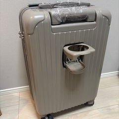 グレー ハードシェルキャリーケースS 新品の画像