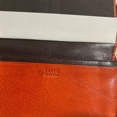 TAKEOKIKUCHI長財布、エルメス紙袋付の画像