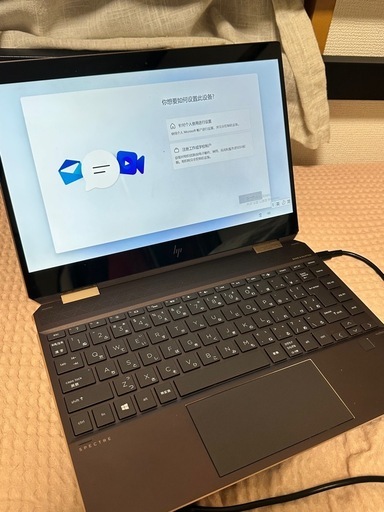 予定あり HP Spectre x360動作良好・タッチパネル