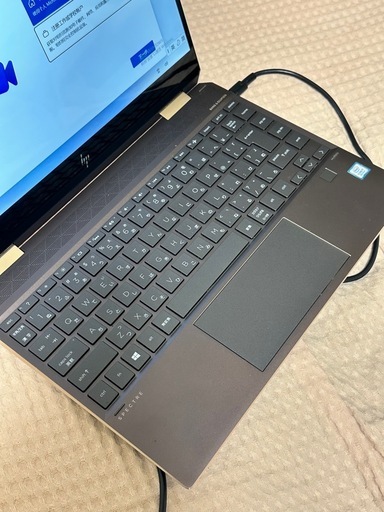 予定あり HP Spectre x360動作良好・タッチパネル