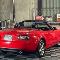 平成19年式　ＮＣロードスター　赤幌フルノーマル　ナビの画像