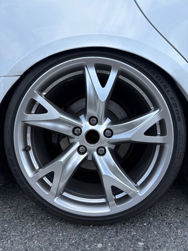 Z34 純正ホイール 9J通し