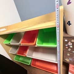 おもちゃ収納の画像