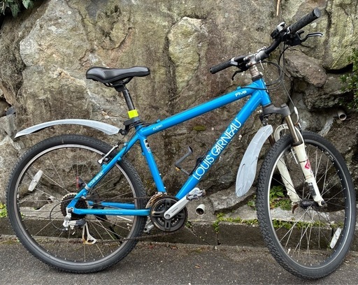 ルイガノ/フロントサス付きMTB/街乗りに最適/自転車店から出品/完全整備済み/防犯登録ok