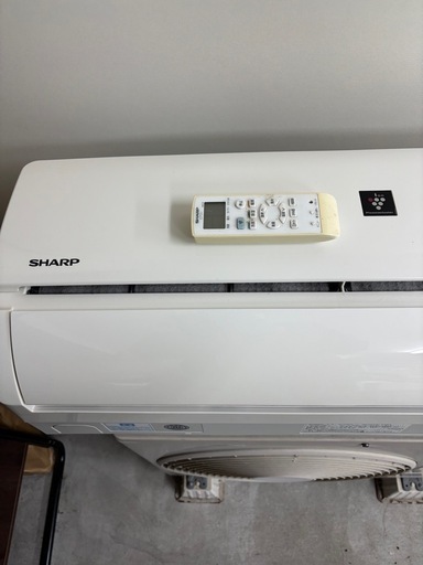 ?✨プラズマクラスター✨搭載‼️?取付込?簡易クリーニング済✨️中古 シャープ SHARP プラズマクラスター ルームエアコン AY-