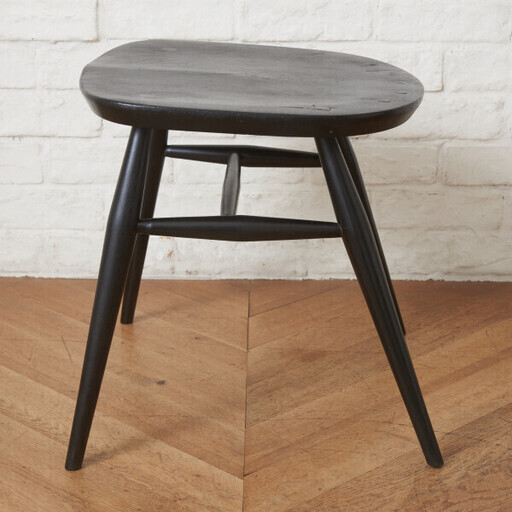 【発送の場合は即購入不可】 ercol スツール ヴィンテージ ウィンザー ダイニングチェア 椅子 アーコール 北欧 スタイル イギリス 木製 ペイント カスタム 97168