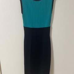 salireバイカラーワンピースの画像