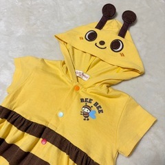 🐝はちさん🐝 月齢フォト 8ヶ月 みつばち  はちさん コスプレ の画像