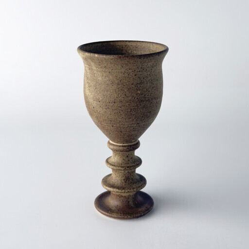 英国 Kersey Pottery 陶器 Goblet ゴブレット 雑貨 コップ オブジェ ヴィンテージ ディスプレイ カーシー ポタリー イギリス 97372