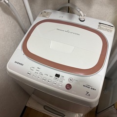 大宇7.0K洗濯機！の画像
