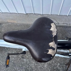 MANWELL パンクしない自転車 変速付き 前カゴありの画像