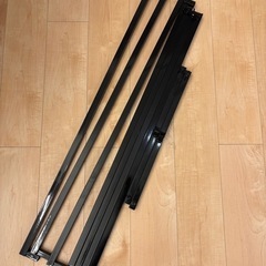 アイアン ブラック ハンガーラック 組み立て式 ART OF BLACK の画像