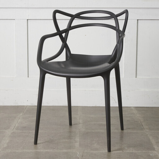 【発送の場合は即購入不可】 Kartell マスターズ ダイニングチェア 椅子 Philippe Starck スタッキング サイドチェア カルテル MASTERS フィリップ スタルク 98357