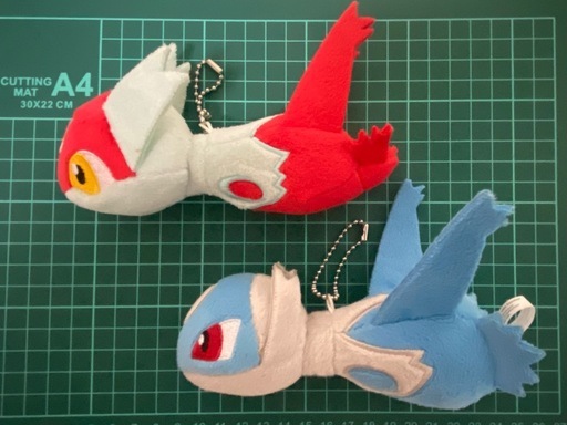 最終価格！ 早めの対応が可能な方【希少・新品未使用】ポケモン ラティオス&ラティアス マスコットセット