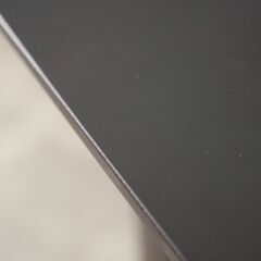 【発送の場合は即購入不可】 飛騨高山 柏木工 カウンター テーブル C4762A オーク 楢 作業台 天然木 机 黒 モダン ワーキングテーブル 国産 飛騨家具 KASHIWA 97446の画像