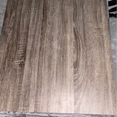 【美品】こたつテーブル 幅75×奥行60cm 長方形 ダークグレー 木目調 丈夫なメラミン張り センターテーブル 薄型フラットヒーター FLZ ②の画像