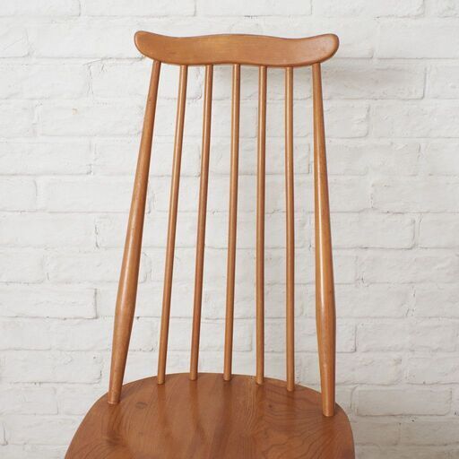 【発送の場合は即購入不可】 ERCOL ヴィンテージ ゴールドスミスチェア 英国 アーコール エルム ダイニングチェア ウィンザーチェ