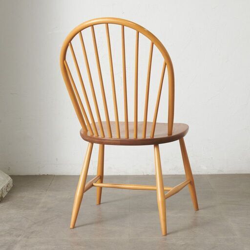 【発送の場合は即購入不可】 レア ERCOL ラティマー チェア 英国 ヴィンテージ Latimer ダイニングチェア ウィンザー エルム 木製 椅子 アーコール イギリス 88016