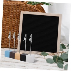 テーブルナンバーホルダー 写真ホルダー メモクリップ 2個セット 小物 おしゃれの画像