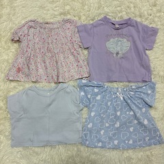 ベビー服80サイズ　まとめ売り23点　プティマインなどの画像