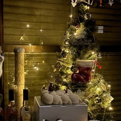 クリスマスツリーセットの画像