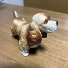 犬　置き物　ビンテージ品の画像