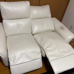 ニトリ  ソファー　
電動リクライニングソファ 2Pワイド 2人掛け パワーシート リビング インテリア  の画像