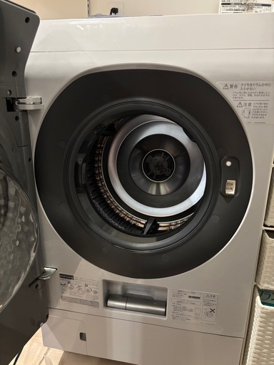 ドラム式電気洗濯乾燥機　（乾燥時エラーあり）