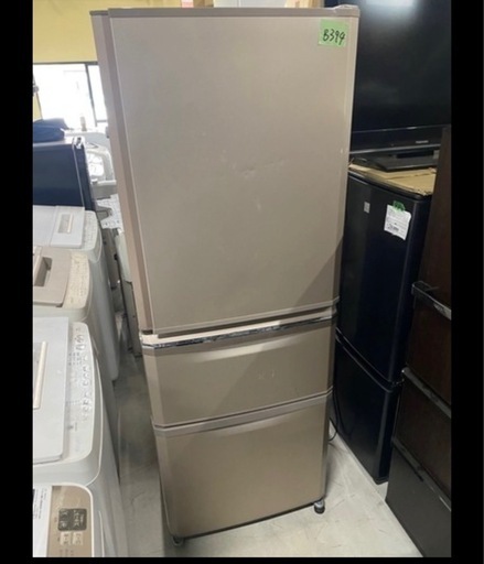 NO B394?福岡市内配送設置無料✨?335L 三菱ノンフロン冷凍冷蔵庫⭐️ ⭐️MR-C34Z-P1⭐️