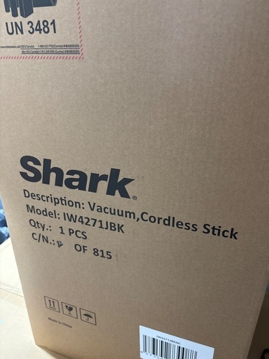 シャーク　スティック掃除機　IW4271JBKNC