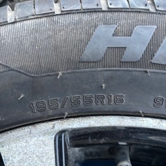 195/55/16バリ山ホイールセット
の画像