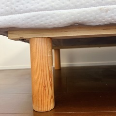 木製ベッド もらってくださいの画像