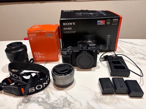 Sony   α6400  シャッター回数約4000回