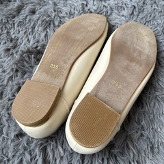 未使用　23.5cm 低反発　フラットシューズの画像