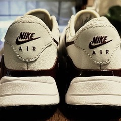 🉐NIKE Air Max Systemホワイトｘダークチームレッド24.0の画像